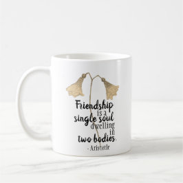 Blume für Freundschaftsangebote Kaffeetasse