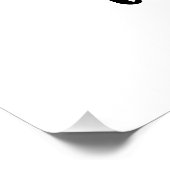 Blume für Freundschaftsangebote Poster (Ecke)