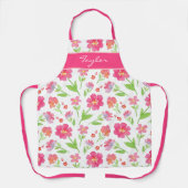 Blume für gemischte Wasserfarben 2 Schürze (Vorderseite)