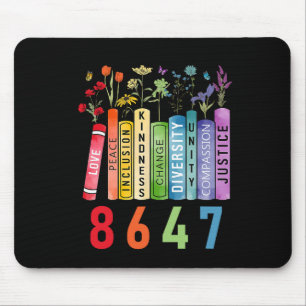 Blume für Gleichberechtigung gegen Trump Frauen Mousepad