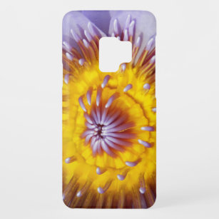 Blume für Gold und Lila Lily Case-Mate Samsung Galaxy S9 Hülle