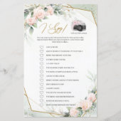 Blume für Grünpflanzen und Goldbarren I Spy (Vorderseite)