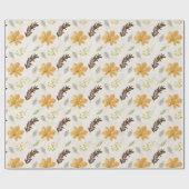 Blume für Herbst/Herbst Geschenkpapier (Flach)