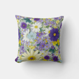 Blume für hübsche Hütte Kissen