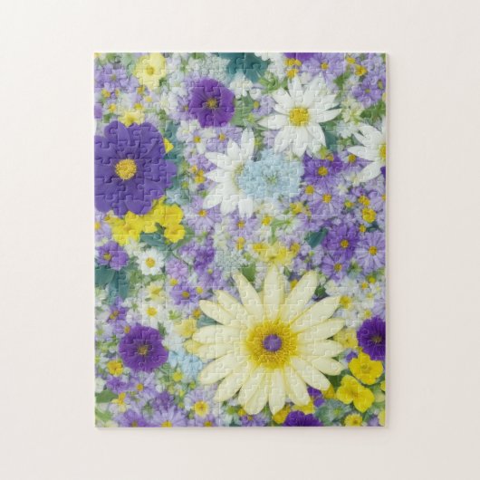 Blume für hübsche Hütte Puzzle (Vertikal)