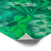 Blume für Hummeln, Wildblumen im Sommer Poster (Ecke)