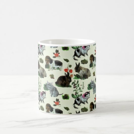 Blume für Hunde Kaffeetasse (Mittel)