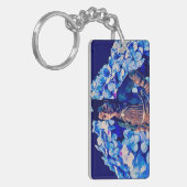 Blume für ihren Schlüsselanhänger (Vorderseite links)