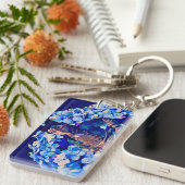 Blume für ihren Schlüsselanhänger (Vorderseite rechts)