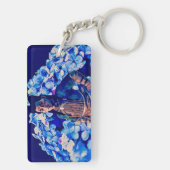 Blume für ihren Schlüsselanhänger (Rückseite)