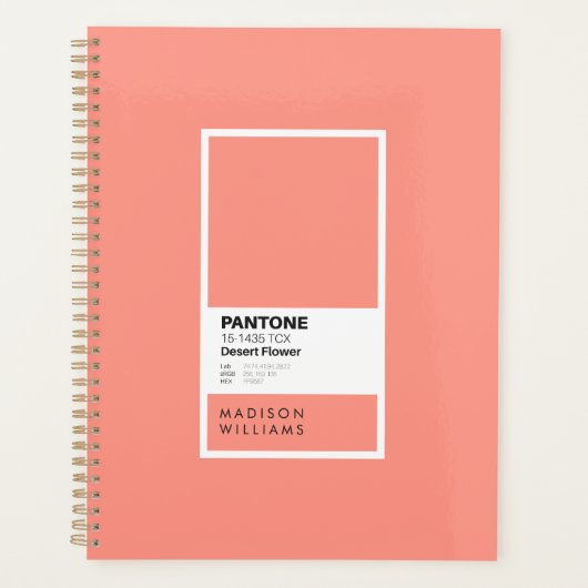 Blume für individuelle Anforderungen | Personalisi Planer (Vorderseite)