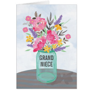 Blume für individuelle Beziehungen Muttertag Jar V