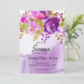 Blume für jeden Anlass Einladung (Stehend Vorderseite)