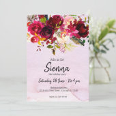 Blume für jeden Anlass Einladung (Stehend Vorderseite)