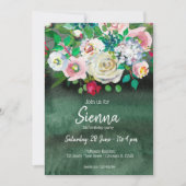 Blume für jeden Anlass Einladung (Vorderseite)