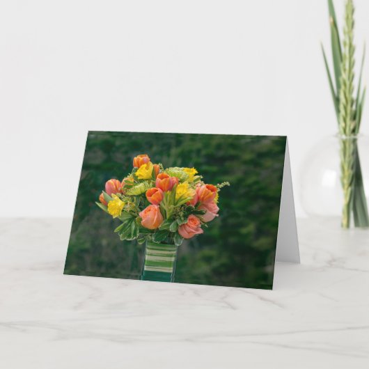 Blume für jeden Anlass Karte (Vorderseite)