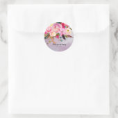 Blume für jeden Anlass Runder Aufkleber (Tasche)
