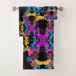 Blume für klassische Stile Badhandtuch Set