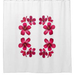 Blume für klassische Stile Duschvorhang