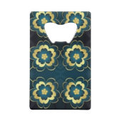 Blume für klassische Stile Geldbeutel Flaschenöffner (Rückseite)