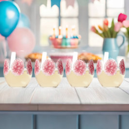 Blume für klassische Stile Weinglas Ohne Stiel