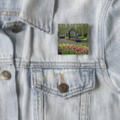 Blume für kleine Hütten, Keukenhof Gardens, Button (Beispiel)