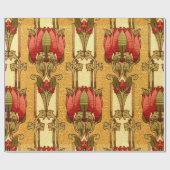 Blume für Kunst und Handwerk, Handwerker oder Miss Geschenkpapier (Flach)