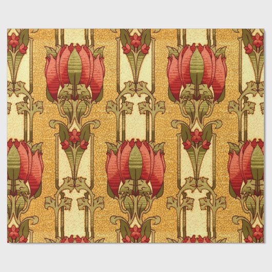 Blume für Kunst und Handwerk, Handwerker oder Miss Geschenkpapier (Flach)