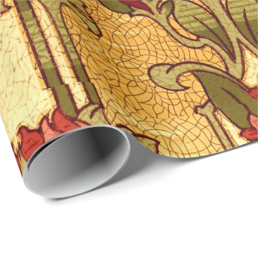 Blume für Kunst und Handwerk, Handwerker oder Miss Geschenkpapier (Rolleneckpunkt)