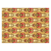 Blume für Kunst und Handwerk, Handwerker oder Miss Tischdecke (Vorderseite (Horizontal))