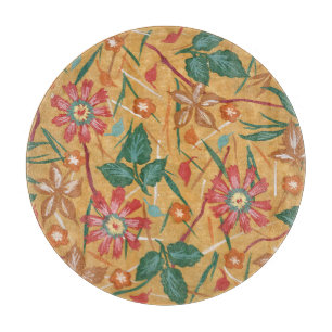 Blume für künstlerische Aquarellbilder: Farbenfroh Schneidebrett