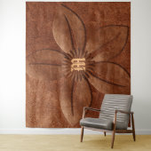 Blume für Kupferschau Wandteppich (Beispiel)