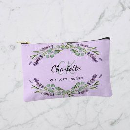 Blume für Lavendel Zubehörtasche