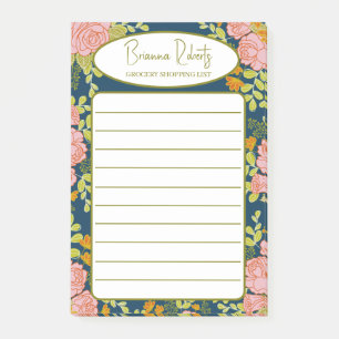 Blume für Lebensmittelgeschäfte Post-it Klebezettel