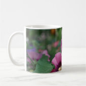 Blume für lila Hibisken Kaffeetasse (Links)