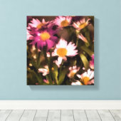 Blume für meine Freunde Leinwand (Insitu (Holzboden))