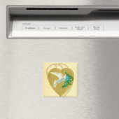 Blume für meine Liebe - Magnet (In Situ (Geschirrspüler))