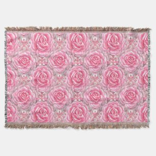 Blume für Musterflorale Rose Decke