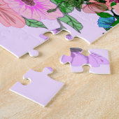 Blume für Mutter und Baby Puzzle (Seite)