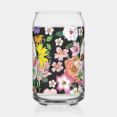 Blume für niedliche Igel Dosenglas (Links)