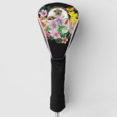 Blume für niedliche Igel Golf Headcover (Vorderseite)
