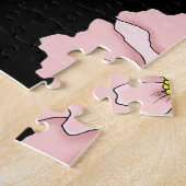 Blume für niedliche Igel Puzzle (Seite)