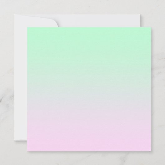 Blume für niedliche Pastel-Regenbogenfarben (Rückseite)