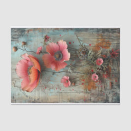 Blume für Papier, gemischte Medien Seidenpapier