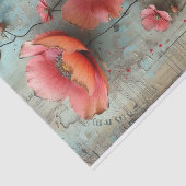 Blume für Papier, gemischte Medien Seidenpapier (Ausschnitt)