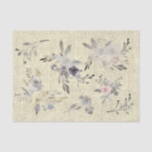 Blume für rustikale Leinen Seidenpapier (Vorderseite)