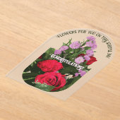 Blume für Sie - Celebration Card Acryleinladungen (Ablage )