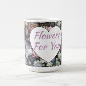 Blume für Sie Kaffeetasse (Mittel)