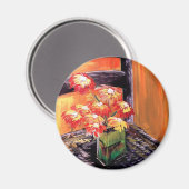 Blume für Sie Magnet (Vorderseite/Rückseite)