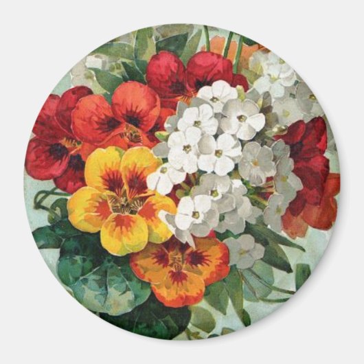 Blume für Sie Magnet (Vorne)